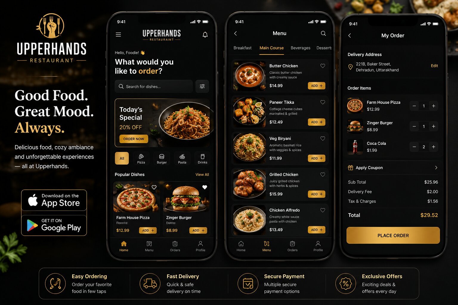 Upper Hands website preview